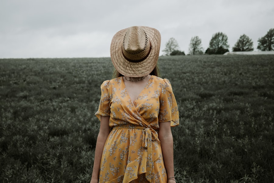 mustard dress
