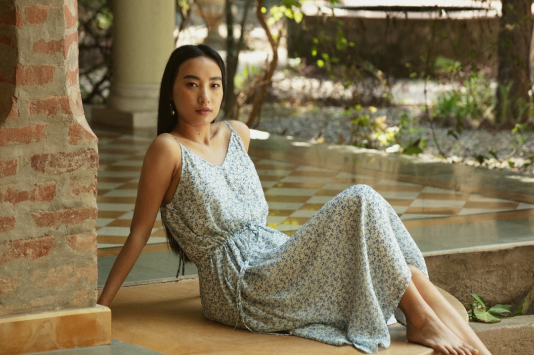 Photo midi dress