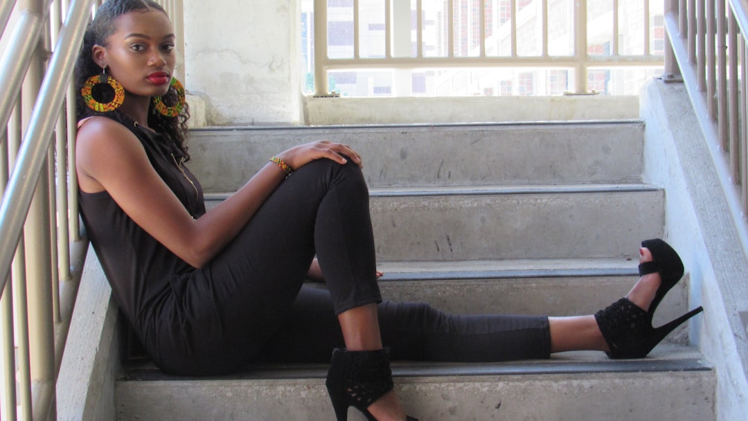 Photo black jumpsuit