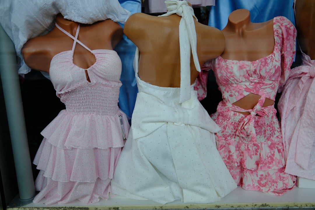 Photo pink dress